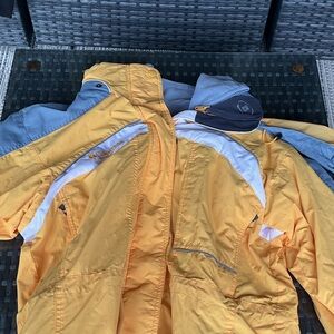 Columbia Yellow and Gray Outdoor Jacket